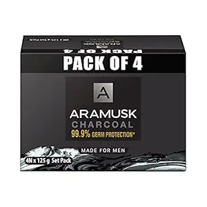 Aramusk Charcoal Soap for Men